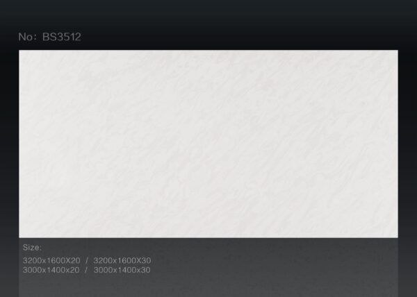 White textured surface with dimensions and product code 3512 displayed.