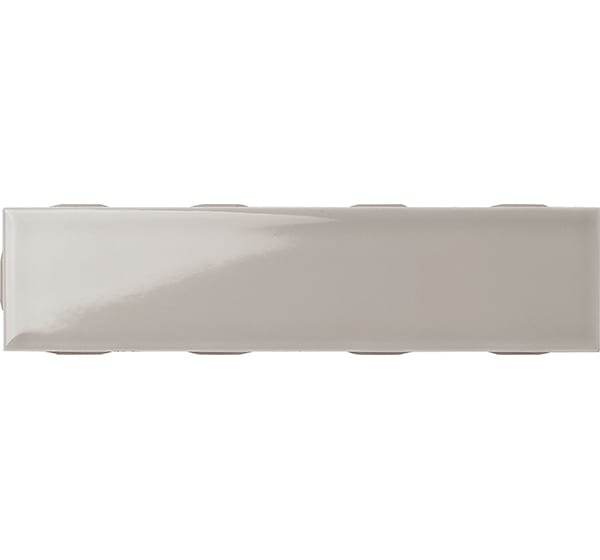 Glossy barely beige tile from Jerry Kitchen collection.