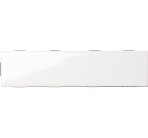 Matte white tile, 53x218mm, from Jerry Kitchen collection.