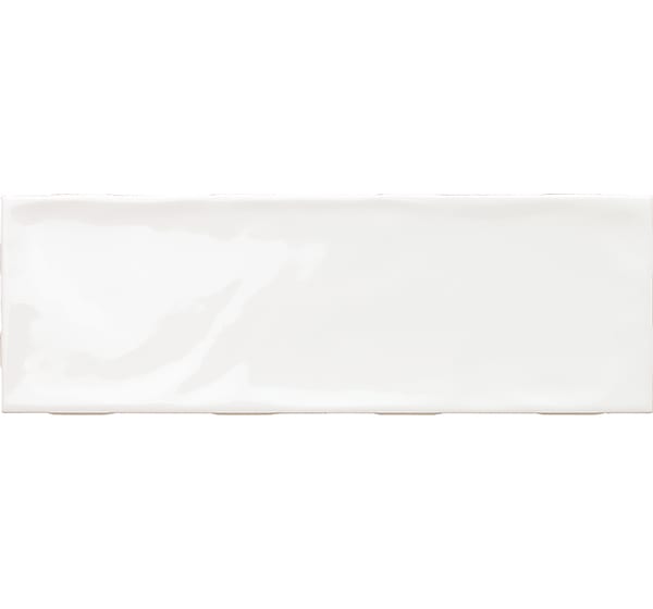 High gloss white wave tile from Jerry Kitchen.