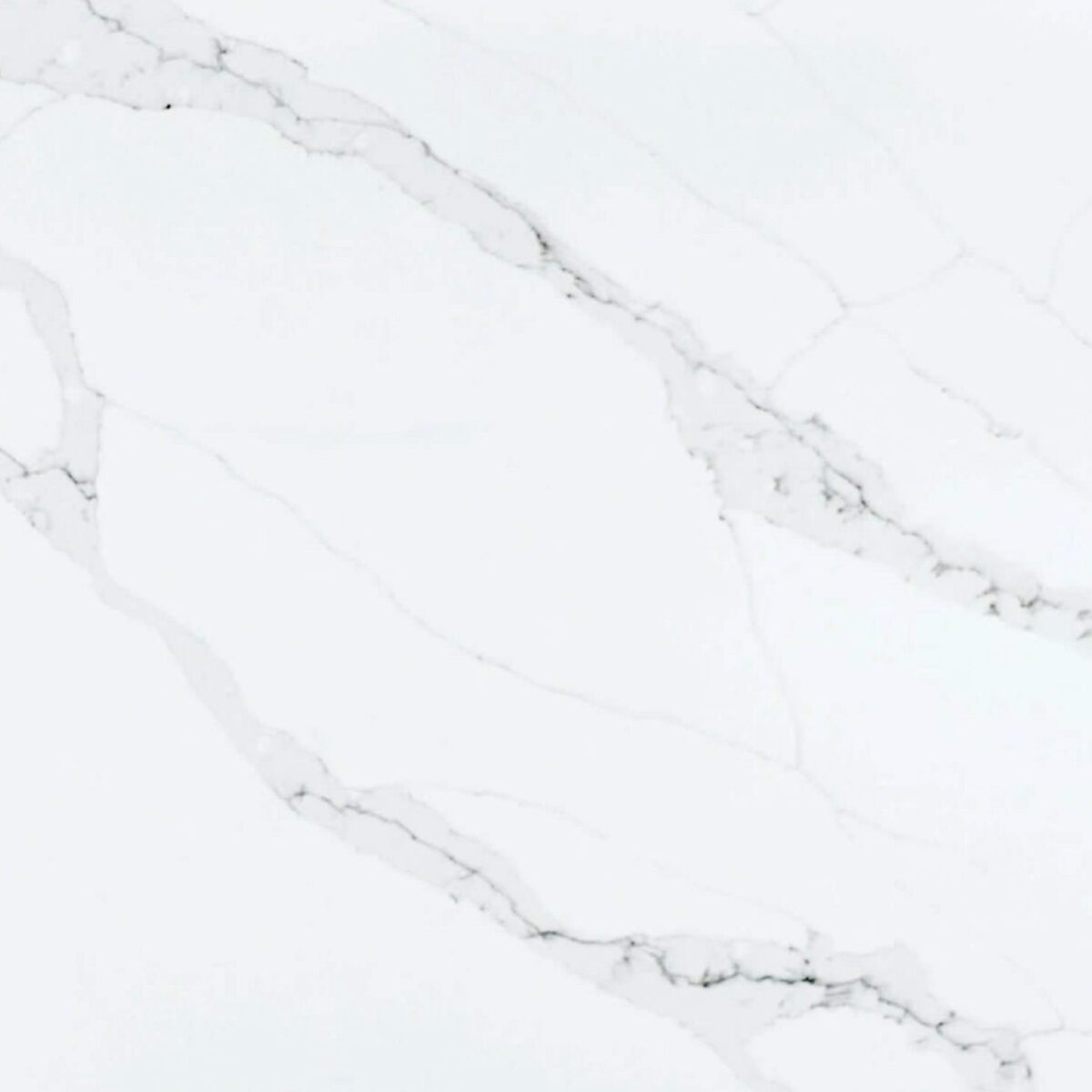 Engineered Stone H8207 calacatta belleza Calacatta Belleza engineered stone slab with gray veining, labeled H8207.