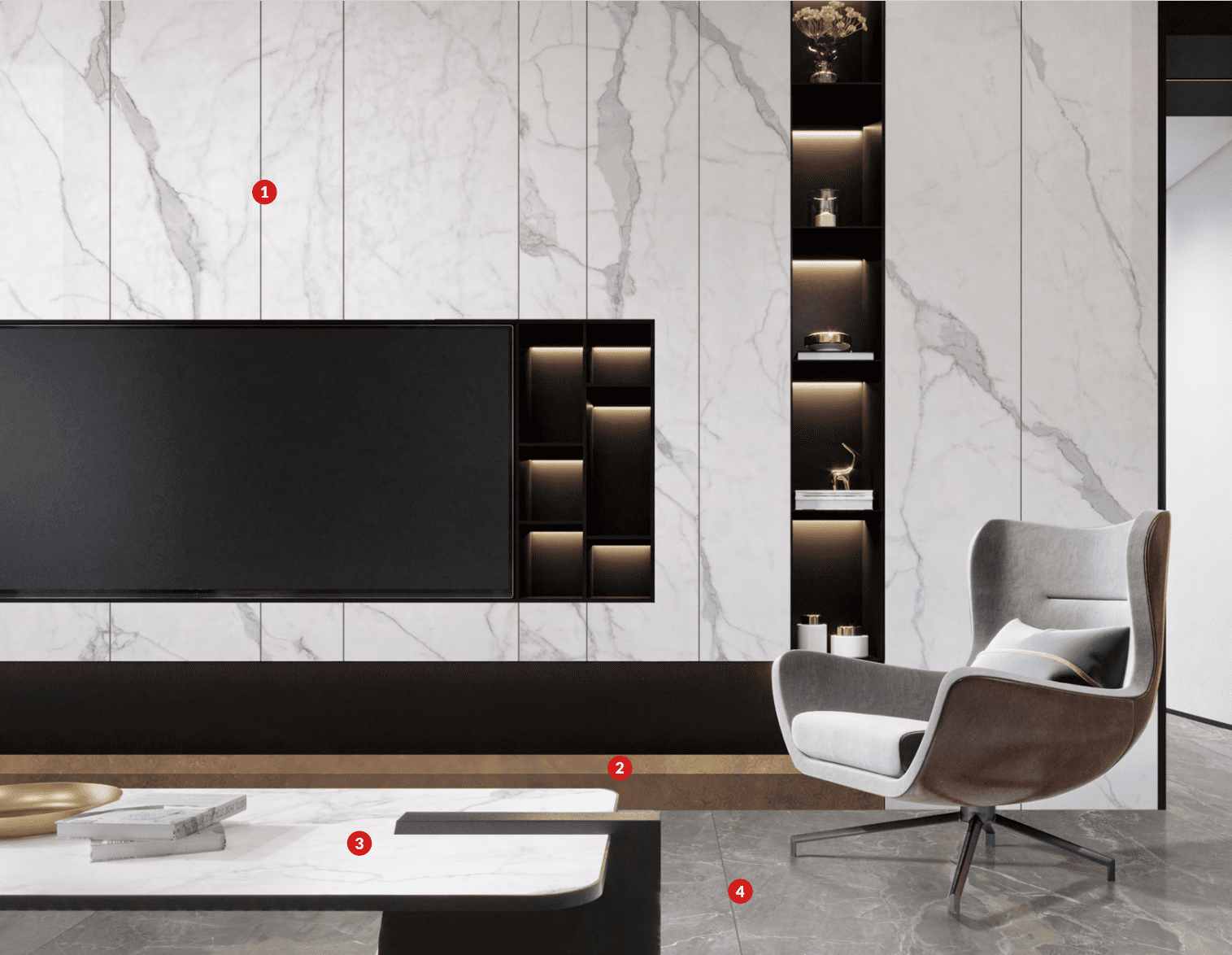 Sintered Stone H6319-STATUARIO