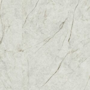Marble countertop with light gray and subtle brown veining.