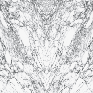 White marble texture with intricate gray veining pattern.